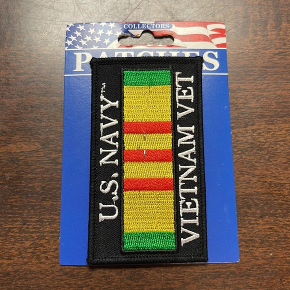 US Navy Vietnam Vet embroidered patch - Picture 2 of 3